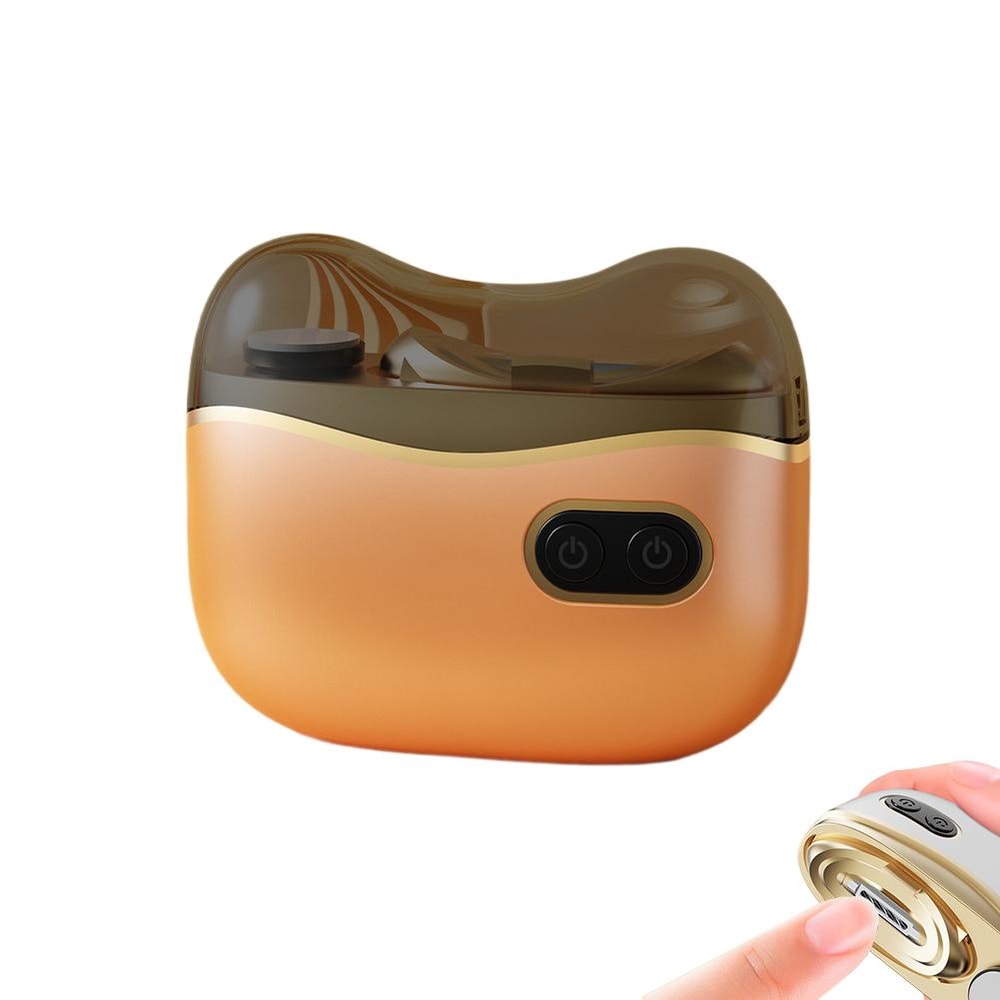 Electric Automatic Nail Clipper Rechargeable Nail Trimmer And Polisher For Baby And Seniors 8
