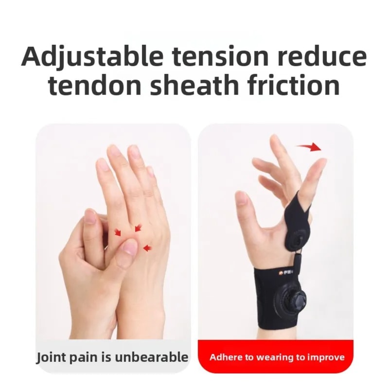 Adjustable Finger Brace Splint For Trigger Finger And Arthritis Pain Relief Support 3