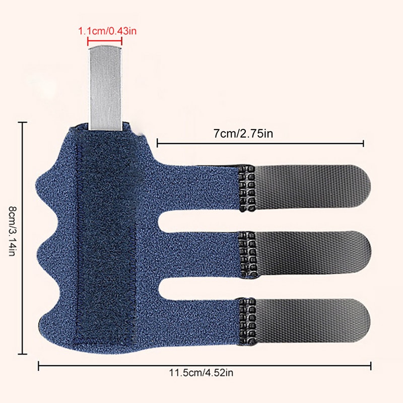 Trigger Finger Splint Adjustable Finger Support Brace for Pain Relief and Injury Recovery