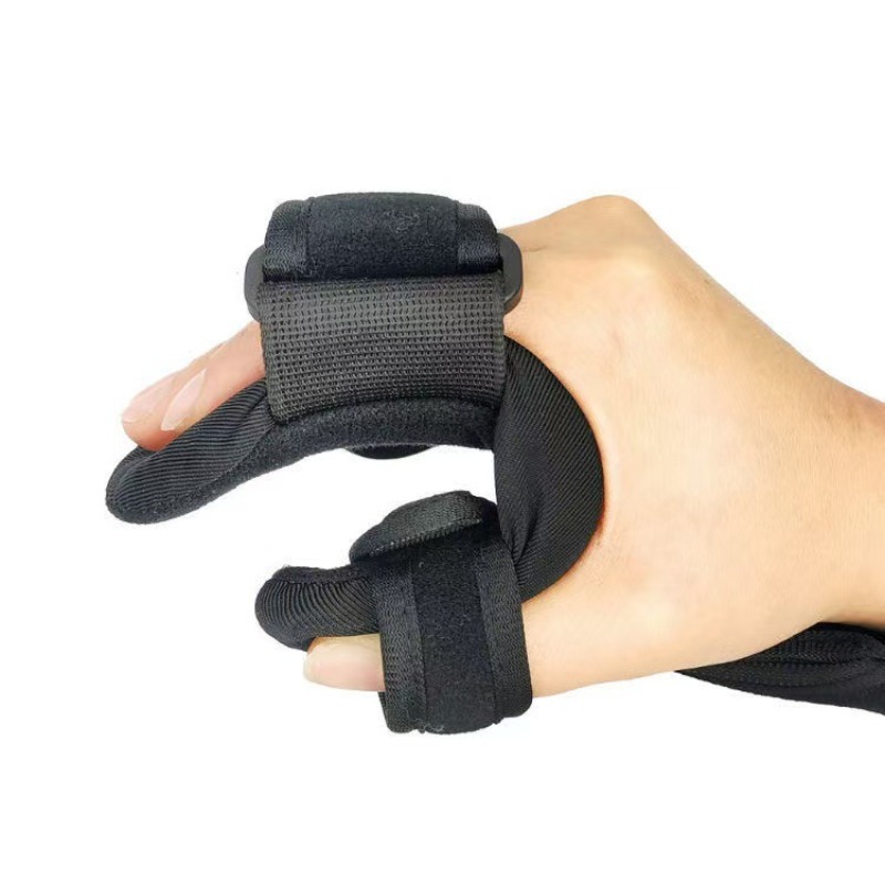 Adjustable Stroke Hand Brace Support With Finger Night Splint For Arthritis And Tendonitis Relief 2