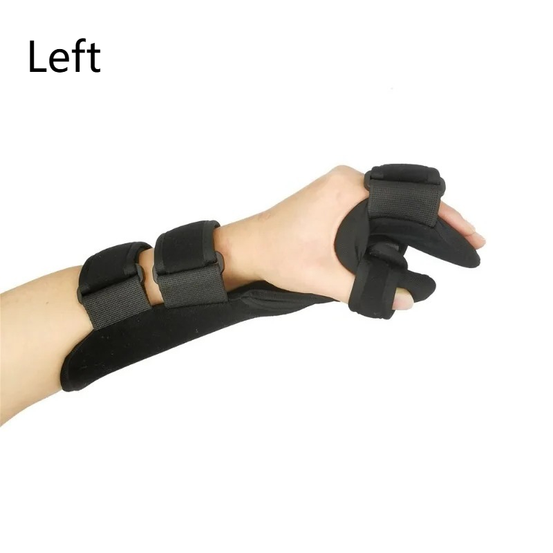Adjustable Stroke Hand Brace Support With Finger Night Splint For Arthritis And Tendonitis Relief 7