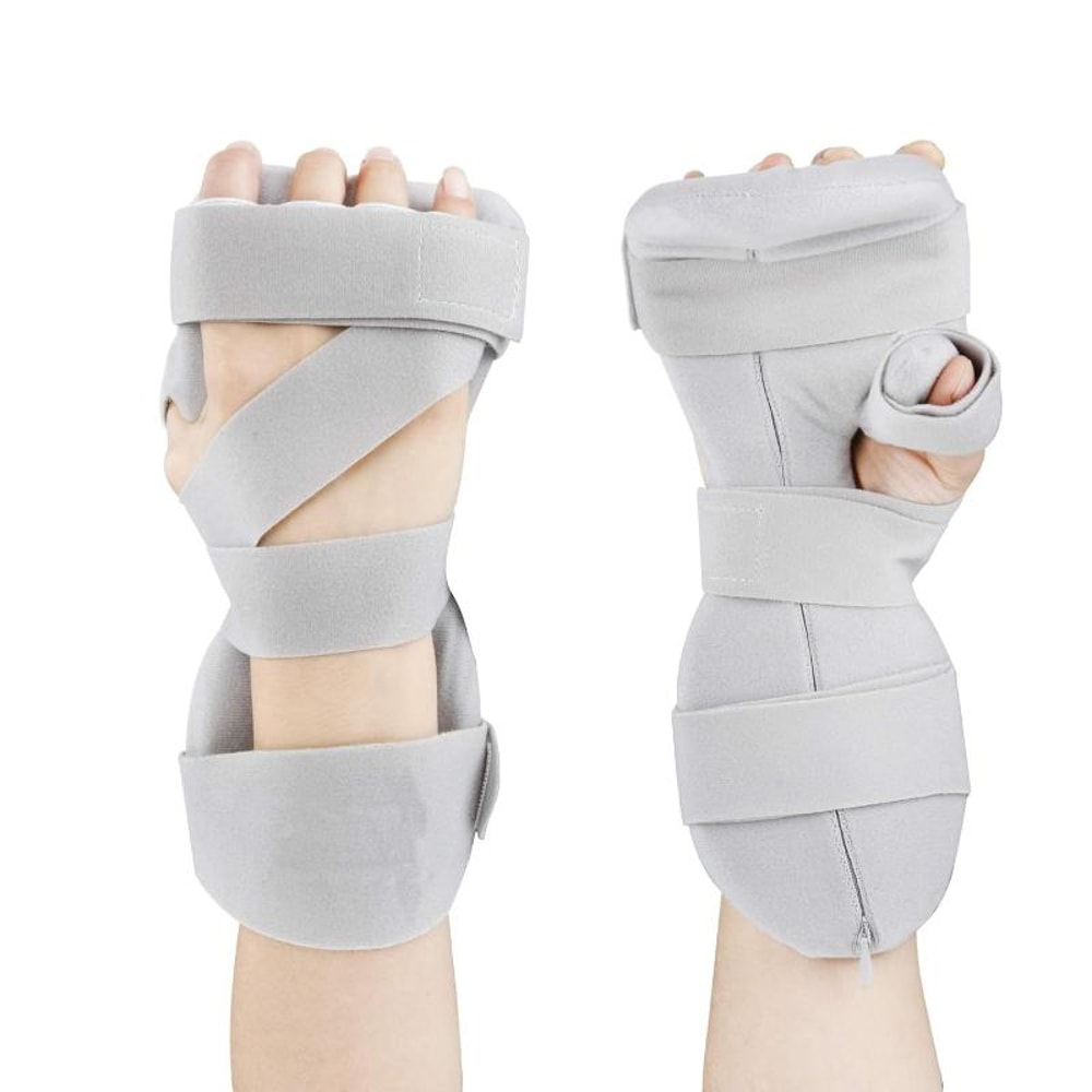 Adjustable Stroke Hand Brace And Wrist Immobilizer Splint For Arthritis And Tendonitis Relief 2