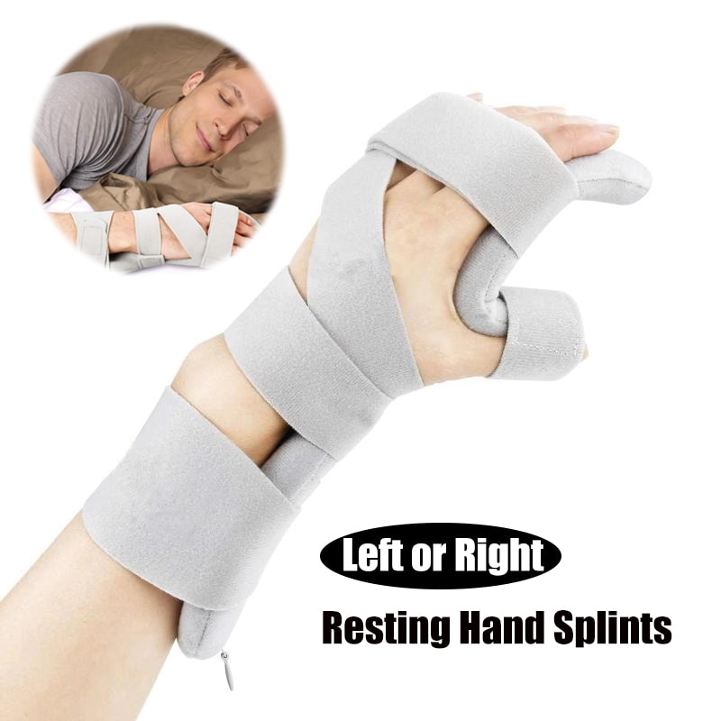 Adjustable Stroke Hand Brace And Wrist Immobilizer Splint For Arthritis And Tendonitis Relief 3