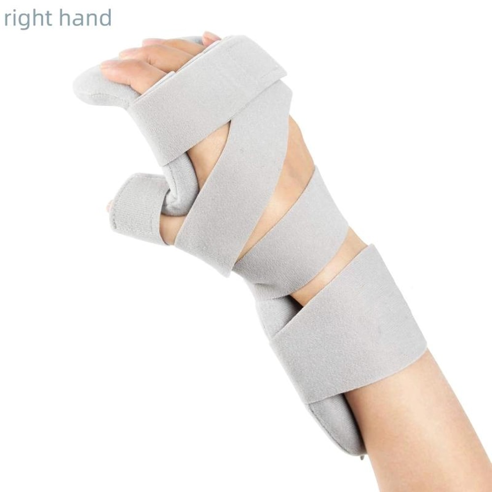 Adjustable Stroke Hand Brace And Wrist Immobilizer Splint For Arthritis And Tendonitis Relief 6