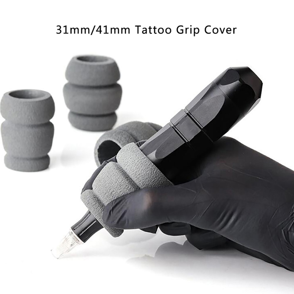 Memory Foam Tattoo Grip Cover Machine Pen Tool Sponge Accessory 4