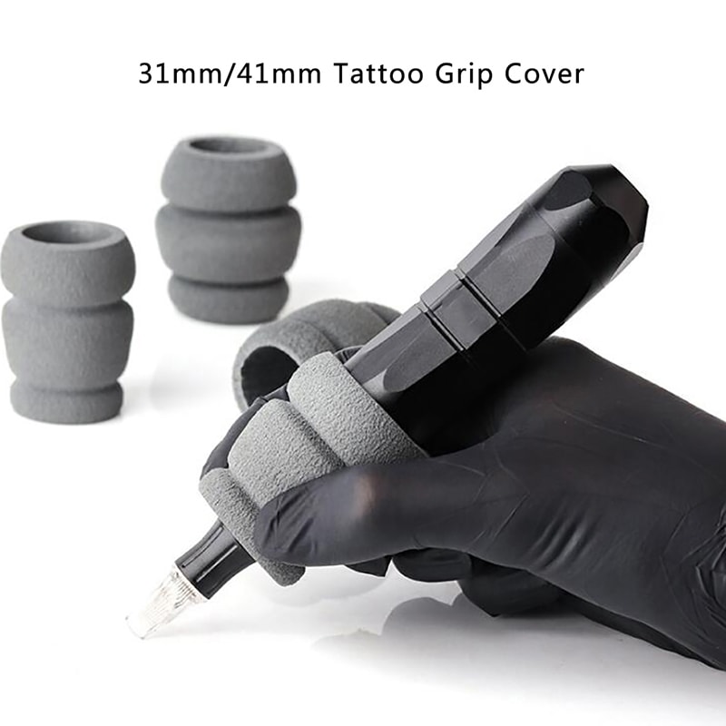 Memory Foam Tattoo Grip Cover Machine Pen Tool Sponge Accessory 4