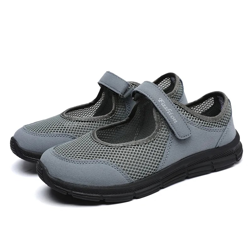 Women Breathable Sneakers Lightweight Mesh Walking Casual Work Shoes 7