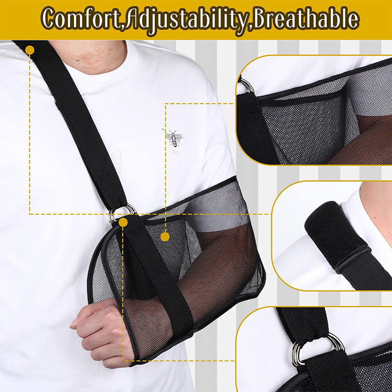 Adjustable Breathable Arm Sling Support Brace for Shoulder Elbow and Forearm Recovery