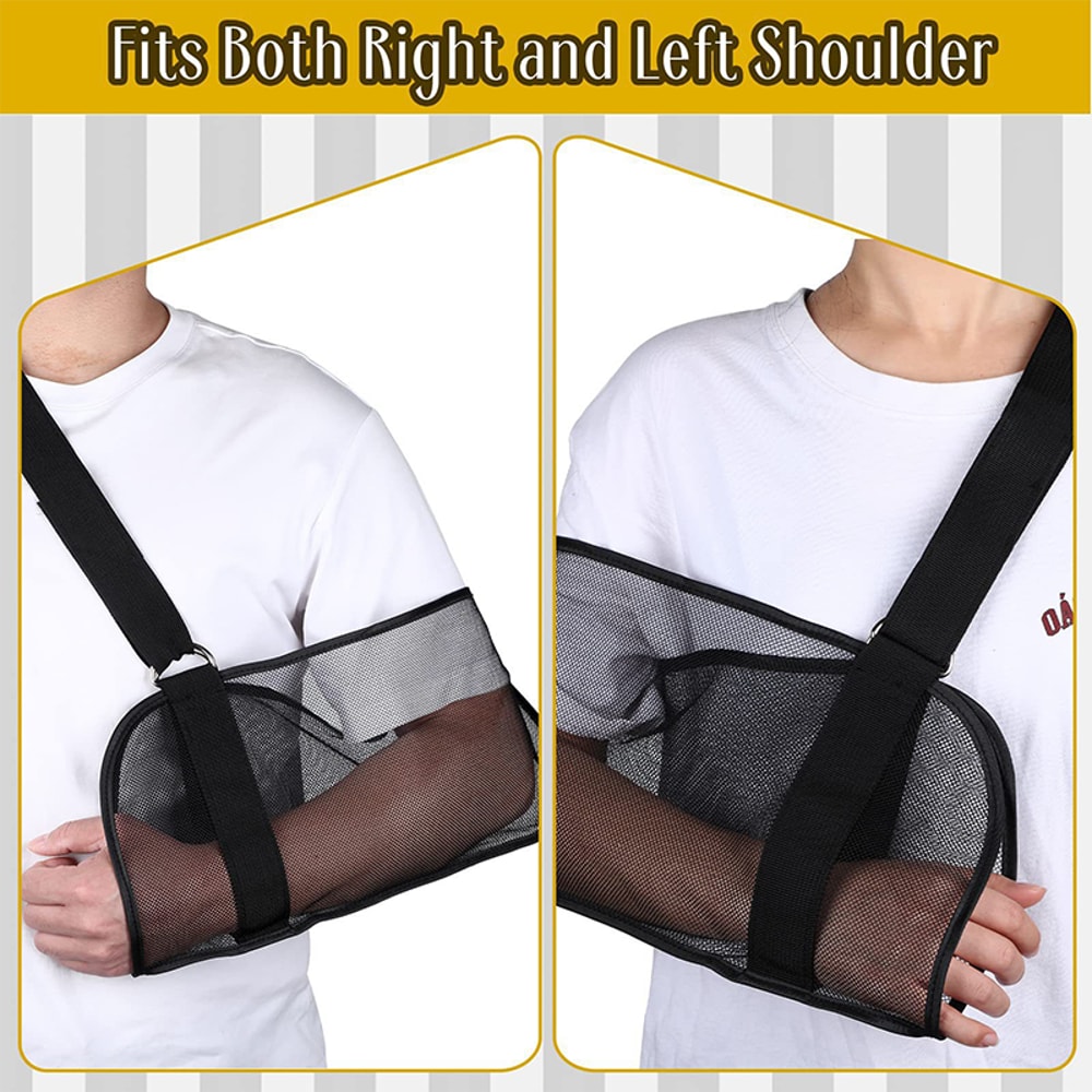Adjustable Breathable Arm Sling Support Brace for Shoulder Elbow and Forearm Recovery