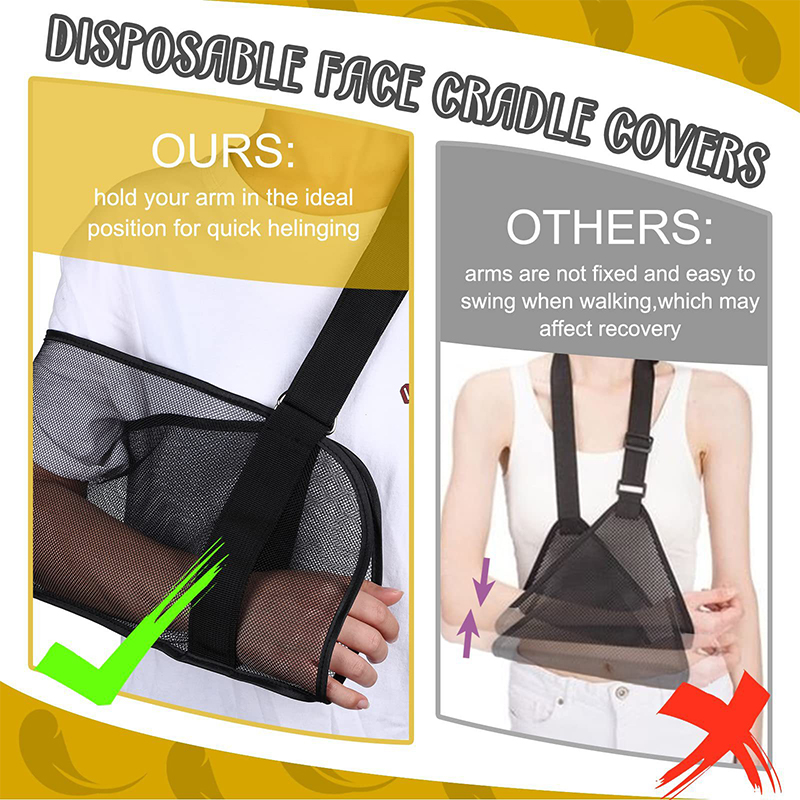 Adjustable Breathable Arm Sling Support Brace for Shoulder Elbow and Forearm Recovery