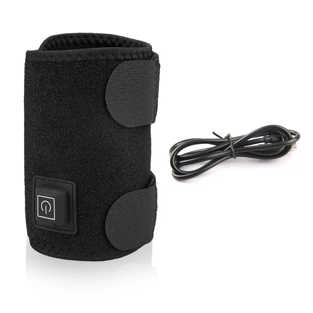 Electric Heated Knee Massager Brace With Adjustable Heat Therapy For Knee Pain Relief 3