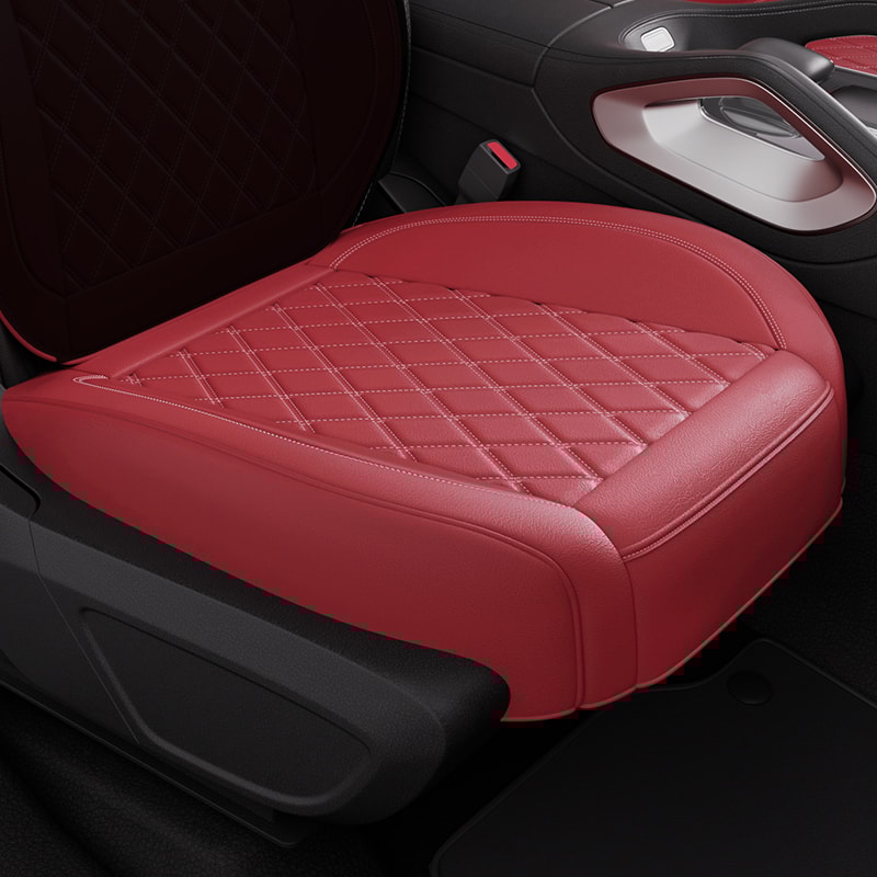 Universal Leather Car Seat Cover Waterproof Wrap Around Cushion Protector Durable Car Seat Cushion 0