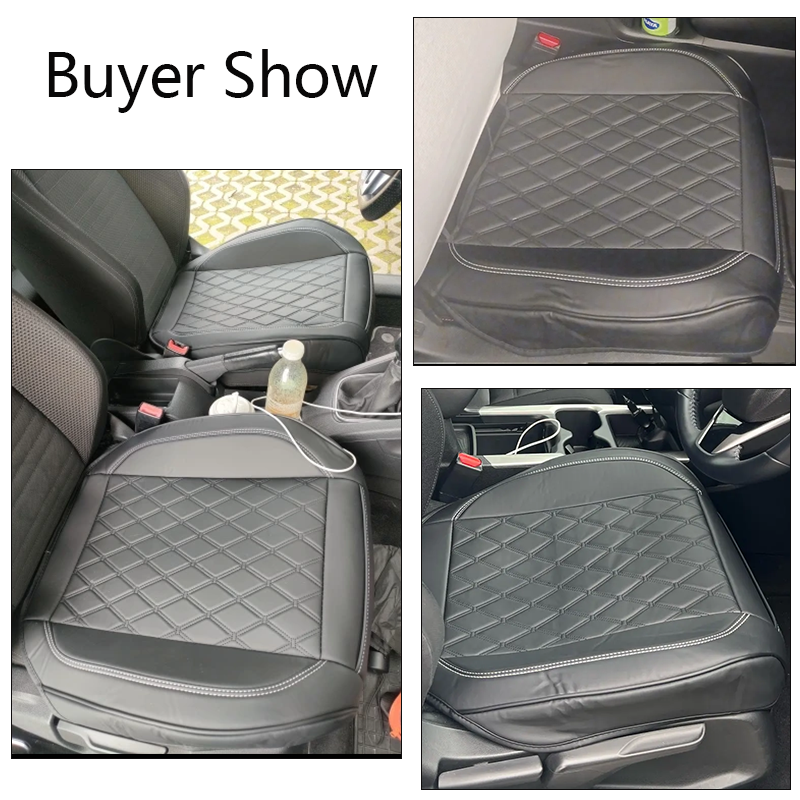 Universal Leather Car Seat Cover Waterproof Wrap Around Cushion Protector Durable Car Seat Cushion 5