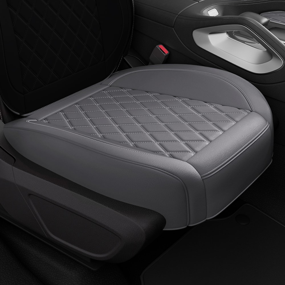 Universal Leather Car Seat Cover Waterproof Wrap Around Cushion Protector Durable Car Seat Cushion 6