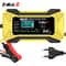 Smart Car Battery Charger With Pulse Repair And LCD Display For Auto Motorcycle AGM GEL Lead Acid B 6