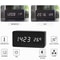 Wooden LED Digital Alarm Clock with Temperature Display and Adjustable Brightness