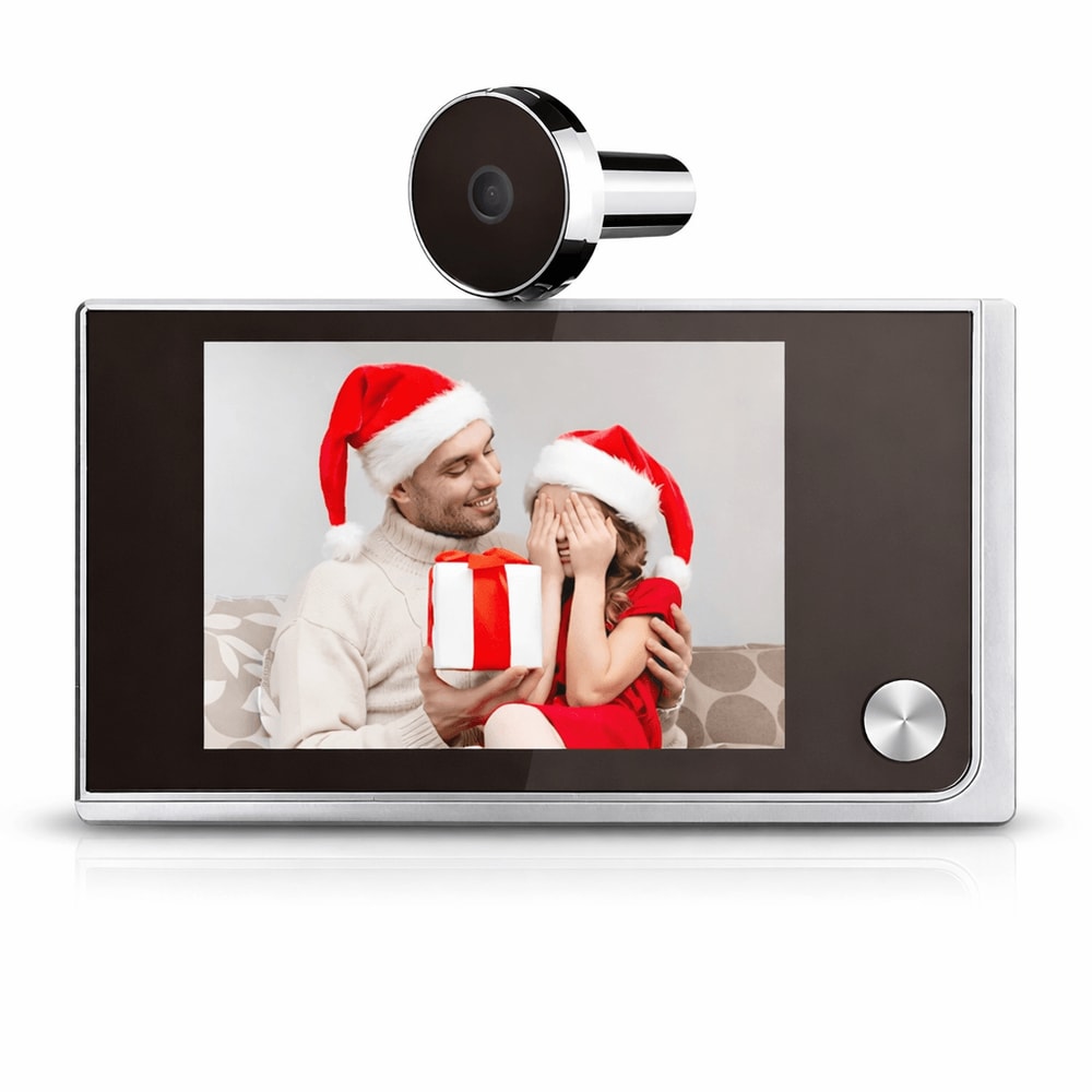 Digital Door Viewer LCD Screen HD Peephole Door Camera For Safer Home Entry Monitoring 0