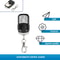Garage Door Remote Control Metal Push Button Universal Gate Opener Duplicator Key Fob