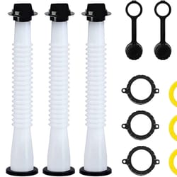 universal gas can spout replacement kit high flow flexible fuel nozzle bpa free