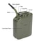 Gallon Steel Jerry Can 20L MilitaryGrade Metal Gas Can With Pouring Spout 1