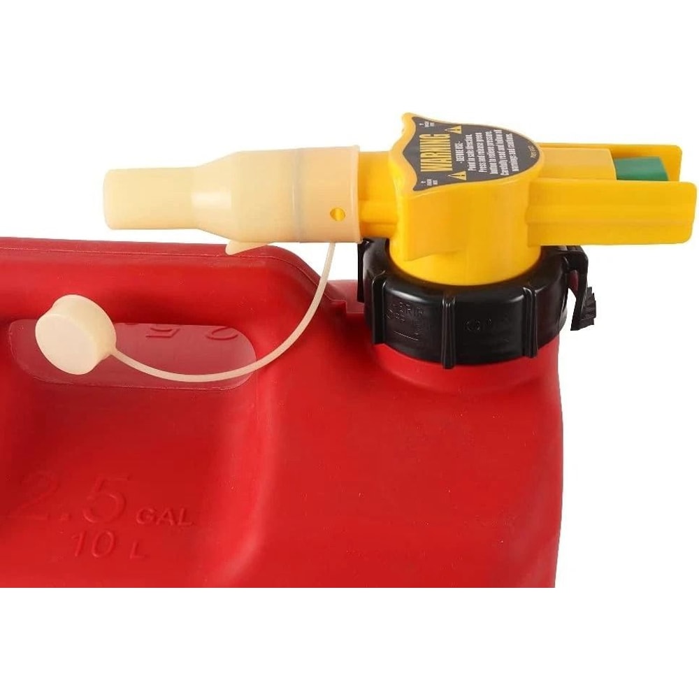 NoSpill 1405 212 Gallon Poly Gas Can With Push Button Spout 0