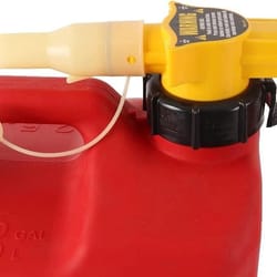 no-spill 1405 2-1/2 gallon poly gas can with push button spout