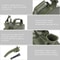 5L Steel Fuel Storage Can Portable Gasoline Jerry Can With Pour Spout Emergency Backup Container 1