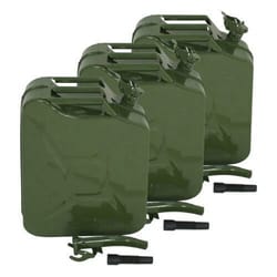 gallon jerry can steel fuel container with spout heavy duty gasoline can 20l military style fuel storage