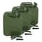 Gallon Jerry Can Steel Fuel Container With Spout Heavy Duty Gasoline Can 20L Military Style Fuel St 0