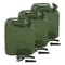 Gallon Jerry Can Steel Fuel Container With Spout Heavy Duty Gasoline Can 20L Military Style Fuel St 0
