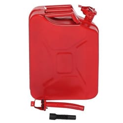 heavy duty portable fuel can 20l 5 gallon steel jerry can gasoline diesel tank with spout