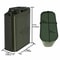 Military Green Metal Jerry Can Set 5 Gallon 20L Fuel Tank With Nozzle For Off Road And Emergency Ba 1