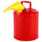 5 Gallon Safety Gas Can Metal Fuel Container With Flame Arrester Funnel Leak Proof Steel Fuel Can 0