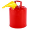 5 Gallon Safety Gas Can Metal Fuel Container With Flame Arrester Funnel Leak Proof Steel Fuel Can 0