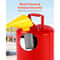 5 Gallon Safety Gas Can Metal Fuel Container With Flame Arrester Funnel Leak Proof Steel Fuel Can 1