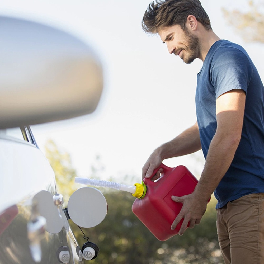 Heavy Duty Gas Can Spout Replacement Kit With Vent Caps Fit Blitz Midwest Scepter Briggs Fuel Cans 6