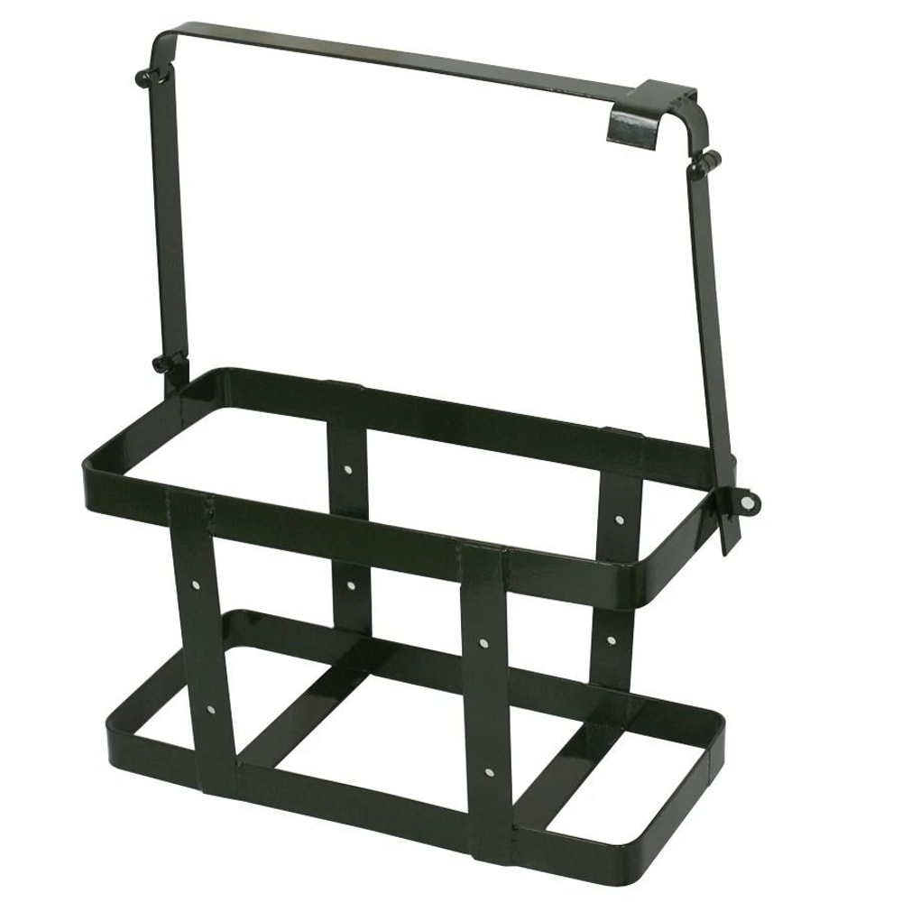 Heavy Duty Jerry Can 20L NATO Gas Can Steel Fuel Tank With Locking Cap Spout And Holder 6