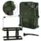 Heavy Duty Jerry Can 20L NATO Gas Can Steel Fuel Tank With Locking Cap Spout And Holder 1