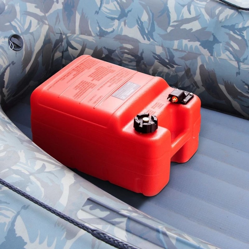 Portable Boat Fuel Tank 24L Marine Outboard Gas Tank With Hose And Fuel Gauge For Small Boats 6