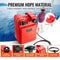 Portable Boat Fuel Tank 24L Marine Outboard Gas Tank With Hose And Fuel Gauge For Small Boats 1