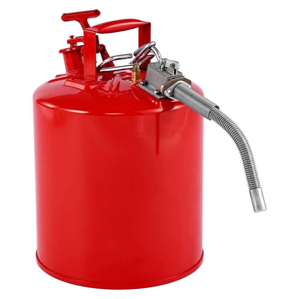 5 Gallon Safety Gas Can With Flame Arrester Heavy Duty Metal Fuel Storage Can With Spill Proof Lid 8