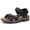 Mens Leather Sandals Breathable Summer Roman Sandals Men Beach Comfort Outdoor Walking 3