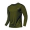 Quick Dry Gym Shirt Men Breathable Running Workout T Shirt Oversized Fitness Training Tee 3