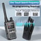 Mini Walkie Talkie Bluetooth Programmable Ham Radio With Dual PTT Long Range Communication 5