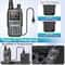 Mini Walkie Talkie Bluetooth Programmable Ham Radio With Dual PTT Long Range Communication 6