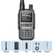 Mini Walkie Talkie Bluetooth Programmable Ham Radio With Dual PTT Long Range Communication 10