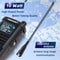 Long Range Walkie Talkie Rechargeable Dual Band Two Way Radio with Wireless Programming & Large Color Screen