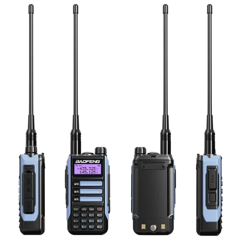Long Range Walkie Talkie VHF UHF Two Way Radio IP67 Waterproof For Hunting Camping And Outdoor Comm 7