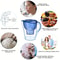 Alkaline Water Filter Pitcher With Activated Carbon Purifier And Timer Lid For Clean Drinking Water 2