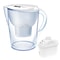 Alkaline Water Filter Pitcher With Activated Carbon Purifier And Timer Lid For Clean Drinking Water 7